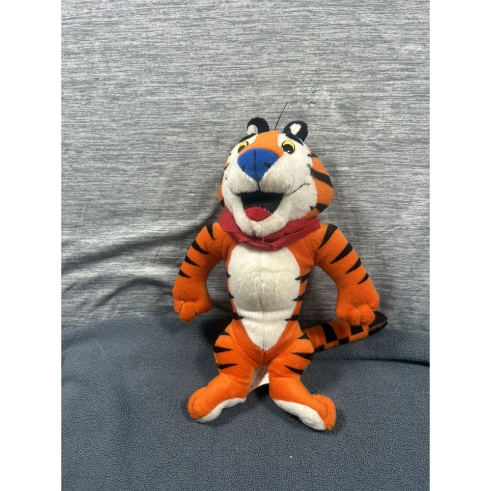 Vintage 1993 Kellogg's Frosted Flakes Tony the Tiger Plush 10" Stuffed Toy Scarf